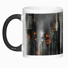 Armageddon Disaster Destruction War Morph Mugs by Celenk