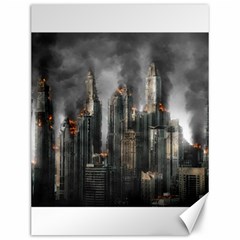 Armageddon Disaster Destruction War Canvas 12  X 16   by Celenk