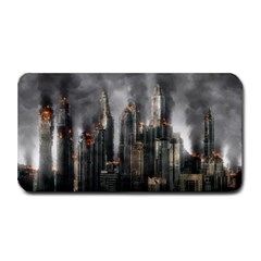 Armageddon Disaster Destruction War Medium Bar Mats by Celenk