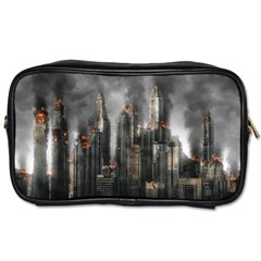 Armageddon Disaster Destruction War Toiletries Bags by Celenk