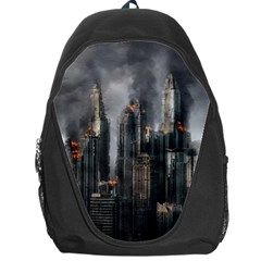 Armageddon Disaster Destruction War Backpack Bag by Celenk