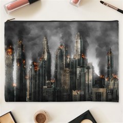 Armageddon Disaster Destruction War Cosmetic Bag (xxxl)  by Celenk