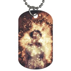 Science Fiction Teleportation Dog Tag (One Side)