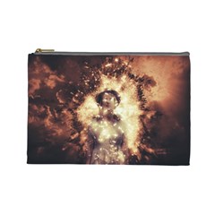 Science Fiction Teleportation Cosmetic Bag (Large) 