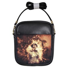 Science Fiction Teleportation Girls Sling Bags