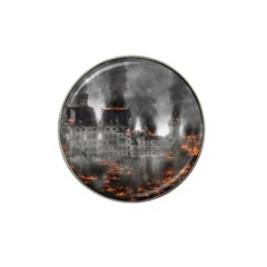 Destruction War Conflict Explosive Hat Clip Ball Marker by Celenk