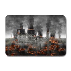 Destruction War Conflict Explosive Small Doormat  by Celenk