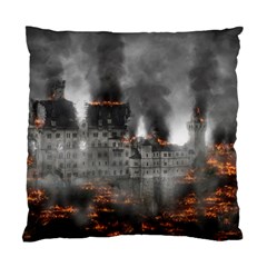 Destruction War Conflict Explosive Standard Cushion Case (one Side) by Celenk