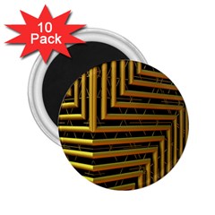 Modern Art Sculpture Architecture 2 25  Magnets (10 Pack)  by Celenk