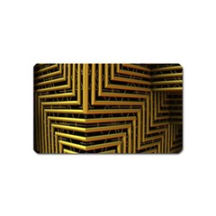 Modern Art Sculpture Architecture Magnet (name Card) by Celenk