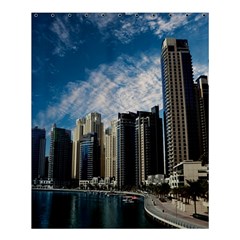 Skyscraper City Architecture Urban Shower Curtain 60  X 72  (medium)  by Celenk