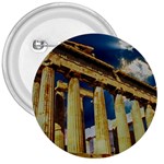 Athens Greece Ancient Architecture 3  Buttons Front