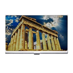 Athens Greece Ancient Architecture Business Card Holders by Celenk