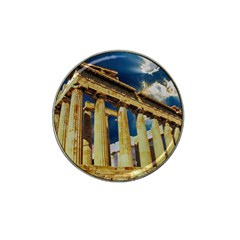 Athens Greece Ancient Architecture Hat Clip Ball Marker by Celenk