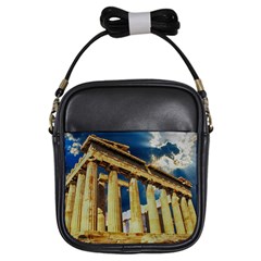 Athens Greece Ancient Architecture Girls Sling Bags