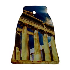 Athens Greece Ancient Architecture Bell Ornament (two Sides) by Celenk