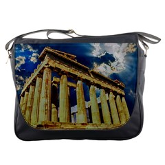 Athens Greece Ancient Architecture Messenger Bags by Celenk