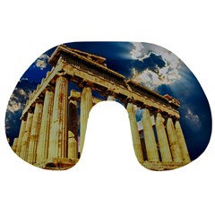 Athens Greece Ancient Architecture Travel Neck Pillows by Celenk