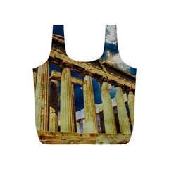 Athens Greece Ancient Architecture Full Print Recycle Bags (s)  by Celenk