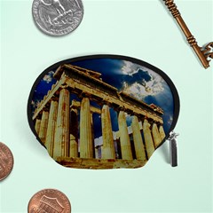 Athens Greece Ancient Architecture Accessory Pouches (small)  by Celenk