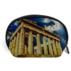 Athens Greece Ancient Architecture Accessory Pouches (large)  by Celenk