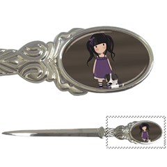 Dolly Girl And Dog Letter Openers by Valentinaart