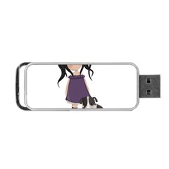 Dolly Girl And Dog Portable Usb Flash (two Sides) by Valentinaart