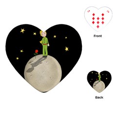 The Little Prince Playing Cards (heart)  by Valentinaart