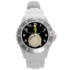 The Little Prince Round Plastic Sport Watch (l) by Valentinaart