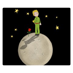 The Little Prince Double Sided Flano Blanket (small)  by Valentinaart