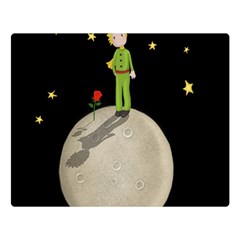 The Little Prince Double Sided Flano Blanket (large)  by Valentinaart