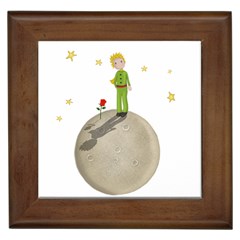 The Little Prince Framed Tiles by Valentinaart