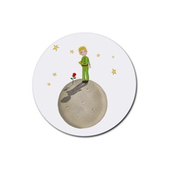 The Little Prince Rubber Coaster (round)  by Valentinaart