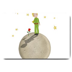 The Little Prince Large Doormat  by Valentinaart