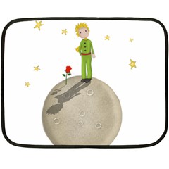 The Little Prince Fleece Blanket (mini) by Valentinaart