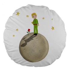 The Little Prince Large 18  Premium Flano Round Cushions by Valentinaart