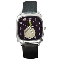 The Little Prince Square Metal Watch