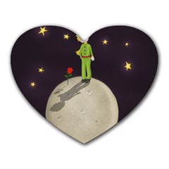 The Little Prince Heart Mousepads by Valentinaart