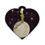 The Little Prince Dog Tag Heart (Two Sides) Front