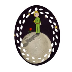 The Little Prince Ornament (Oval Filigree)