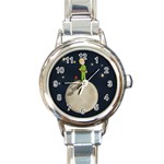 The Little Prince Round Italian Charm Watch Front