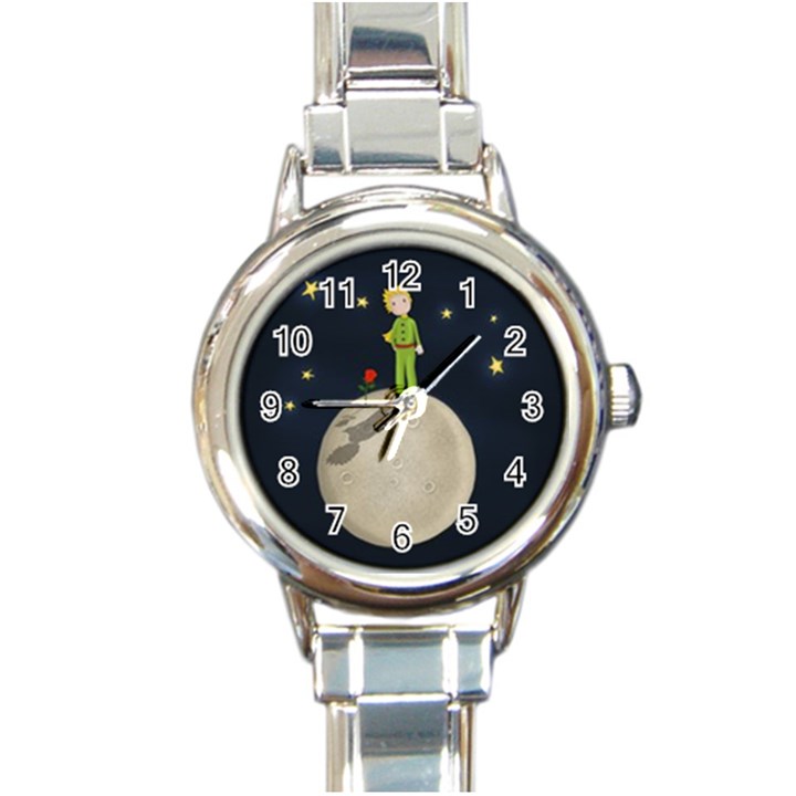 The Little Prince Round Italian Charm Watch