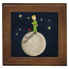 The Little Prince Framed Tiles by Valentinaart