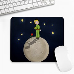 The Little Prince Large Mousepads by Valentinaart