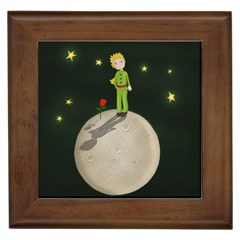 The Little Prince Framed Tiles by Valentinaart