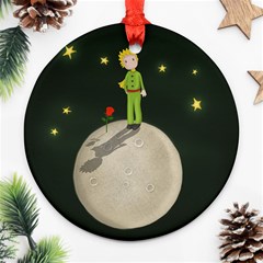 The Little Prince Ornament (round) by Valentinaart