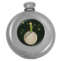 The Little Prince Round Hip Flask (5 Oz) by Valentinaart