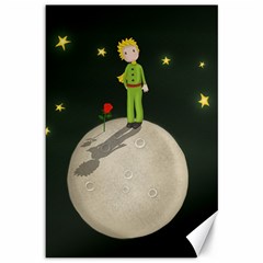 The Little Prince Canvas 12  X 18   by Valentinaart