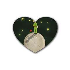 The Little Prince Heart Coaster (4 Pack)  by Valentinaart