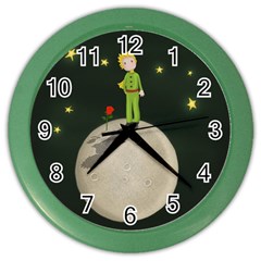 The Little Prince Color Wall Clocks by Valentinaart